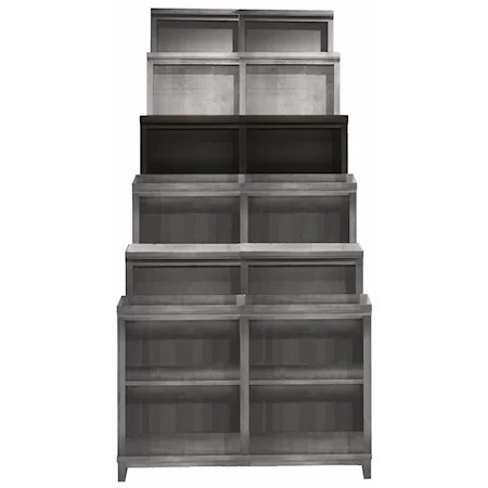 60-Inch Double Bookcase